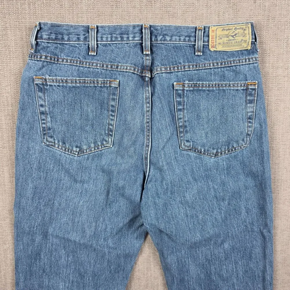 RedHead Men’s Relaxed Fit Jeans 36x30 Blue Medium Wash Denim Pants Heritage VTG